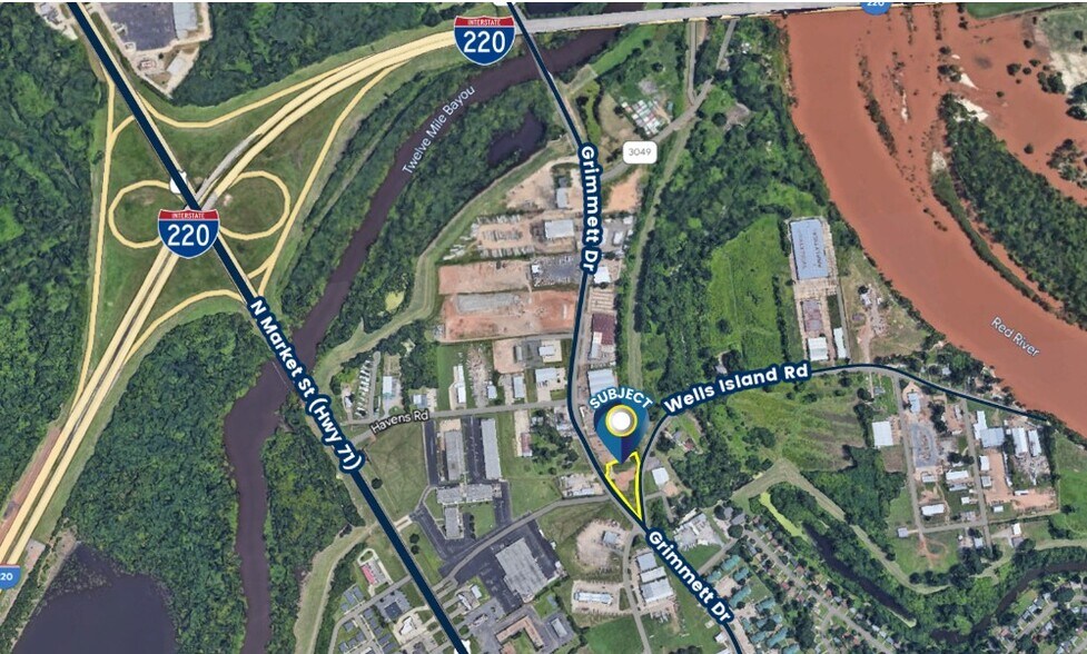 More Photos Of 2300 Grimmett Dr, Shreveport Land For Lease