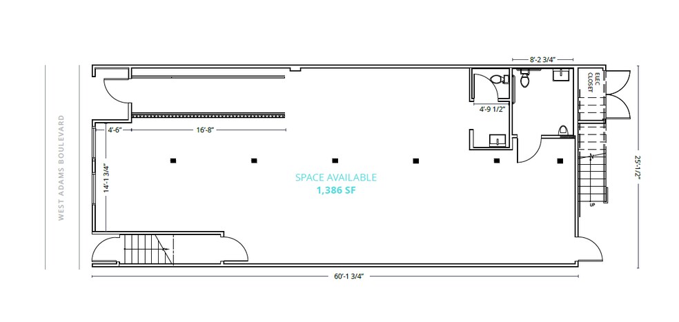 More Photos Of 5561 W Adams Blvd, Los Angeles Storefront Retail Residential For Lease