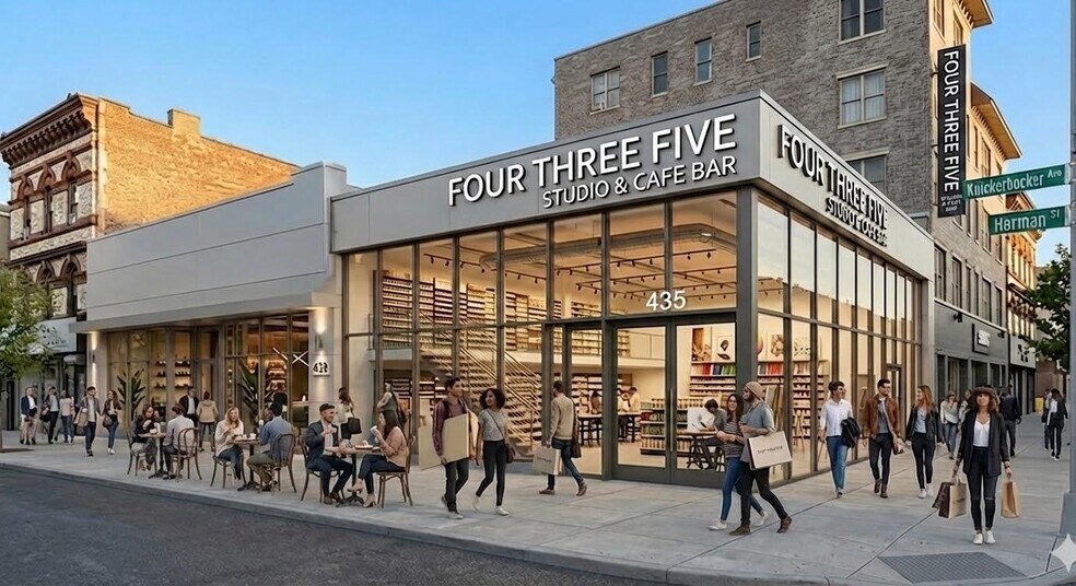 Primary Photo Of 437 Knickerbocker Ave, Brooklyn Storefront Retail Residential For Lease