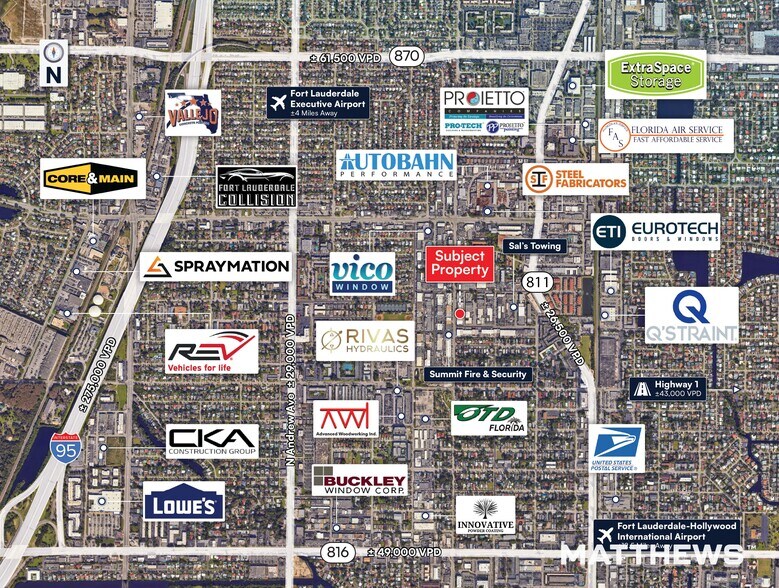 More Photos Of 4032-4046 NE 6th Ave, Oakland Park Warehouse For Lease