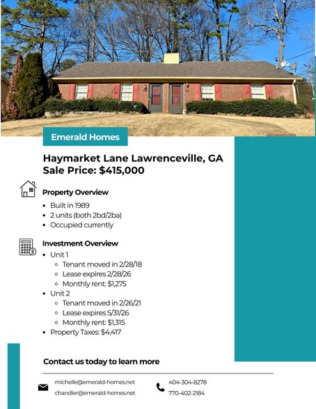 More Photos Of 303 Haymarket Ln, Lawrenceville Multifamily For Sale