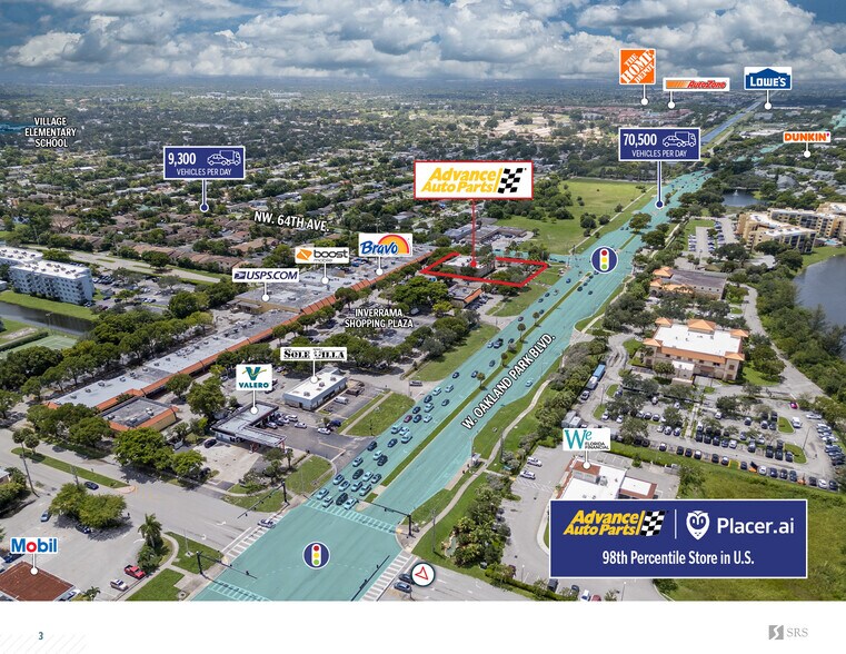 More Photos Of 6390 W Oakland Park Blvd, Fort Lauderdale Freestanding For Sale