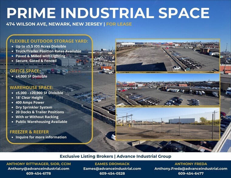 More Photos Of 474 Wilson Ave, Newark Warehouse For Lease