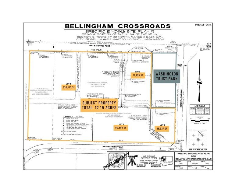 More Photos Of 415 W Bakerview Rd, Bellingham Land For Sale