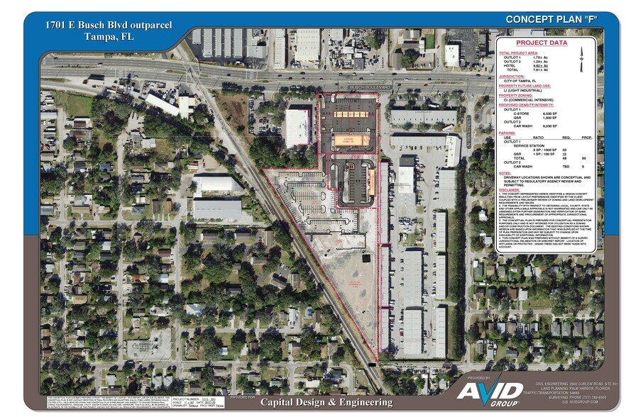 More Photos Of 1701 Busch Blvd, Tampa Land For Sale