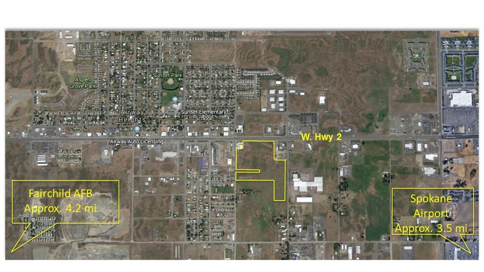 More Photos Of Hwy 2 Between Russell St & Garfield Rd, Airway Heights Land For Sale