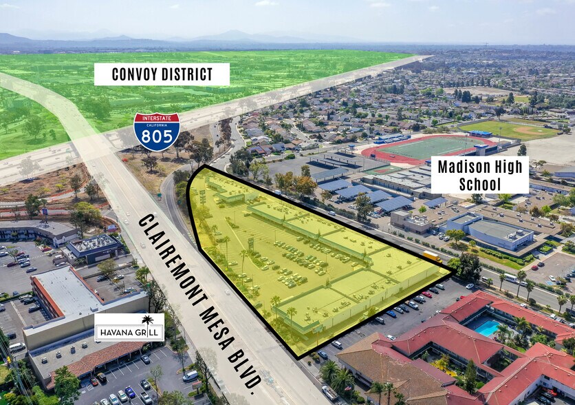 Primary Photo Of 5487-5597 Clairemont Mesa Blvd, San Diego Unknown For Lease
