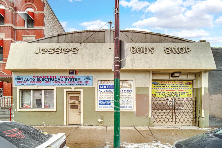 Primary Photo Of 2116 S California Ave, Chicago Auto Repair For Sale