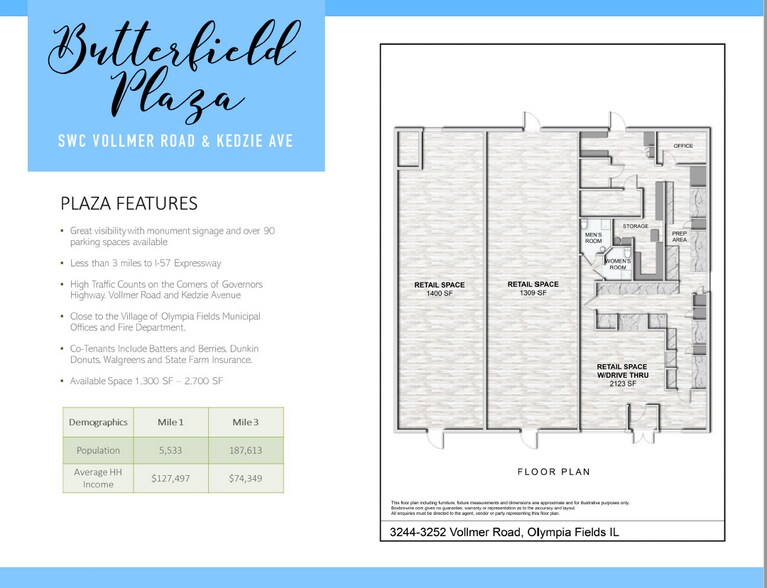 More Photos Of 3212-3252 Vollmer Rd, Olympia Fields Unknown For Lease