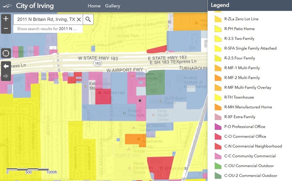 More Photos Of 2001-2011 N Britain Rd, Irving Storefront Retail Office For Sale