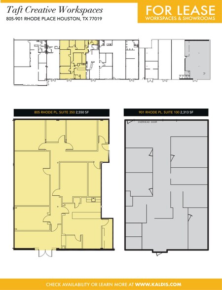 More Photos Of 805 Rhode Pl, Houston Loft Creative Space For Lease