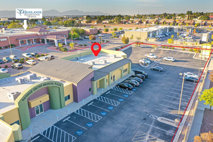 More Photos Of 1393 George Dieter Dr, El Paso Medical For Lease