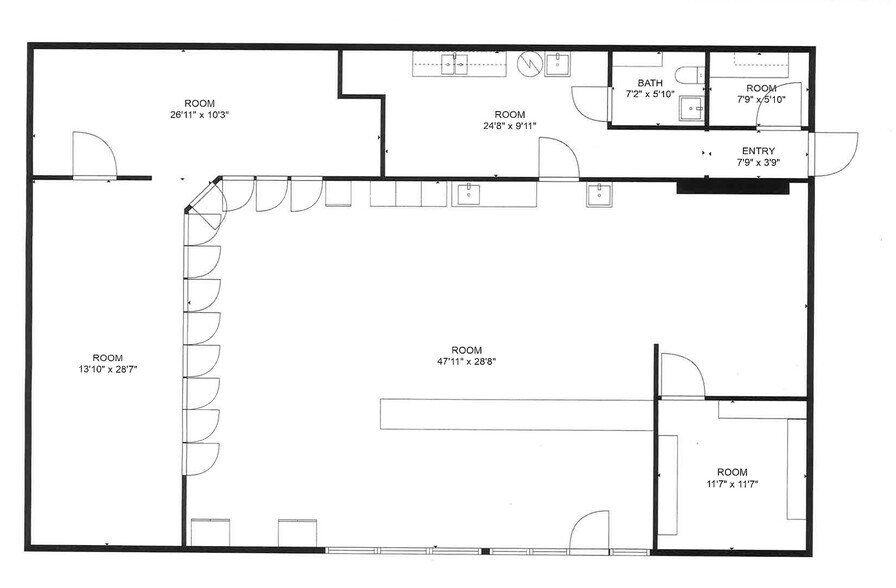More Photos Of 2623-2627 W Michigan Ave, Kalamazoo Restaurant For Lease