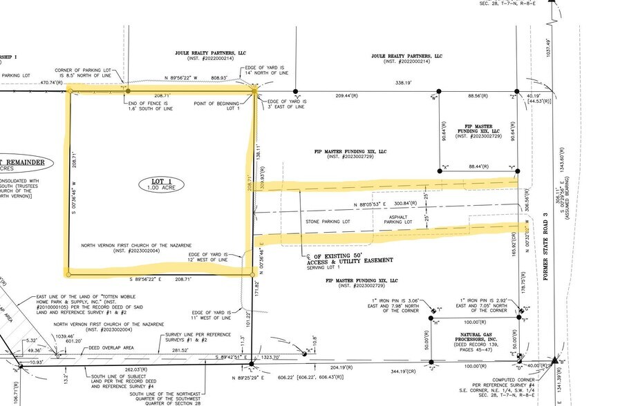 Primary Photo Of 2195 IN-3 Hwy, North Vernon Land For Sale