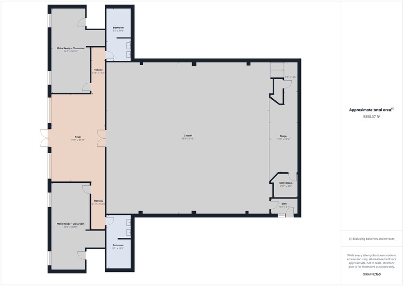 More Photos Of 601 Old Base Rd, Aurora Religious Facility For Sale