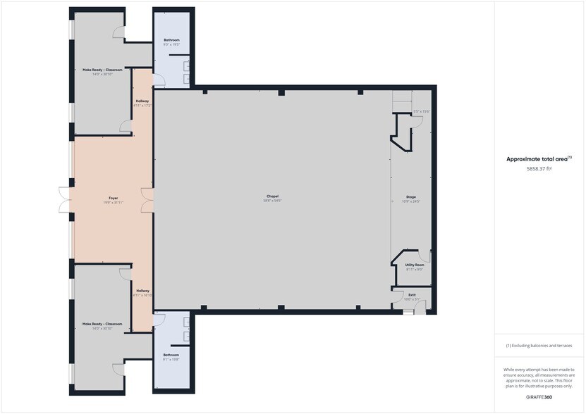 More Photos Of 601 Old Base Rd, Aurora Religious Facility For Sale