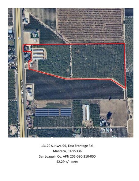 More Photos Of 13120 S Highway 99, Manteca Land For Sale