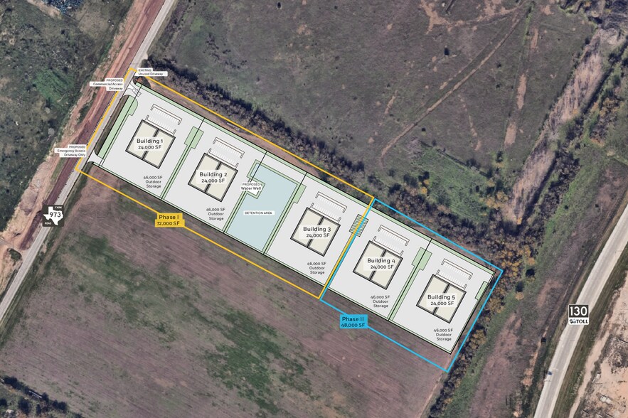 More Photos Of SH-130 & FM 973, Austin Warehouse For Lease
