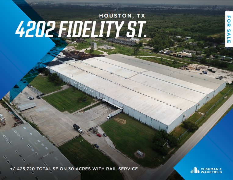 Primary Photo Of 4202 Fidelity St, Houston Manufacturing For Sale