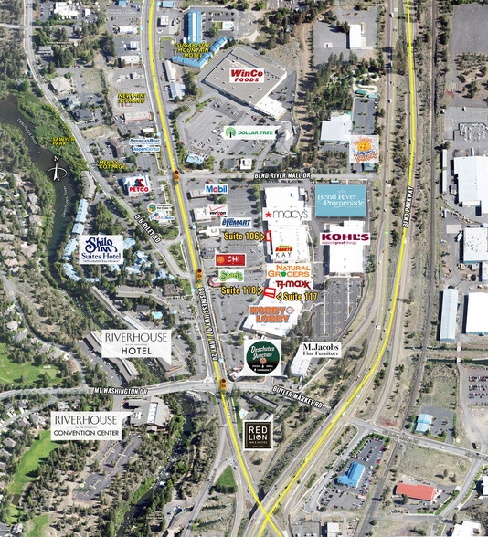 More Photos Of 3044-3188 N Highway 97, Bend Unknown For Lease