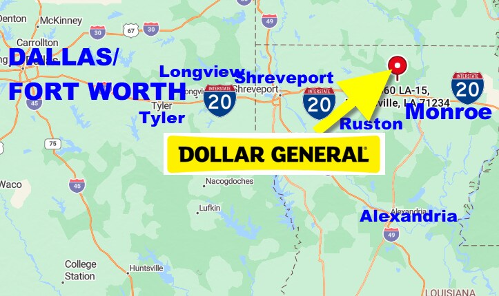 More Photos Of 12560 LA-15, Downsville General Retail For Sale