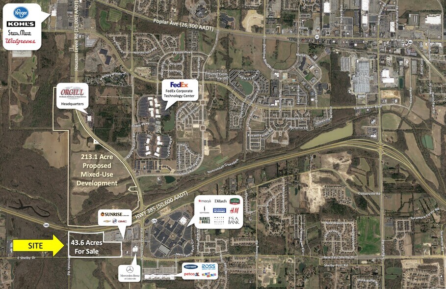 More Photos Of 0 Shelby Dr, Collierville Land For Sale