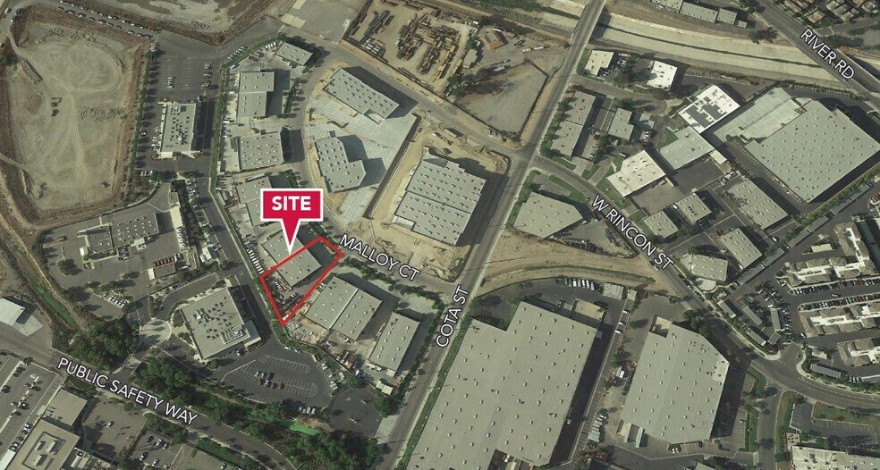 More Photos Of 524 Malloy Ct, Corona Warehouse For Lease