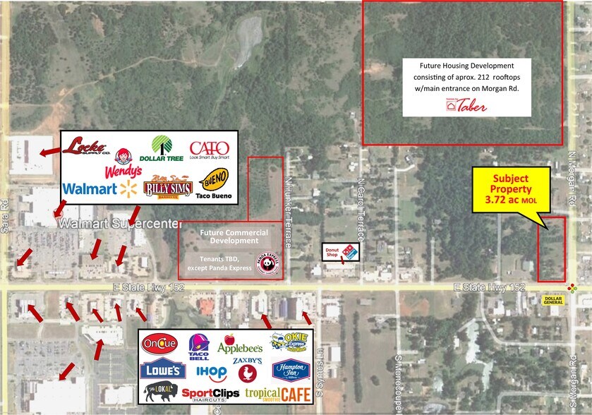 More Photos Of 1641 E State Highway 152, Mustang Land For Sale