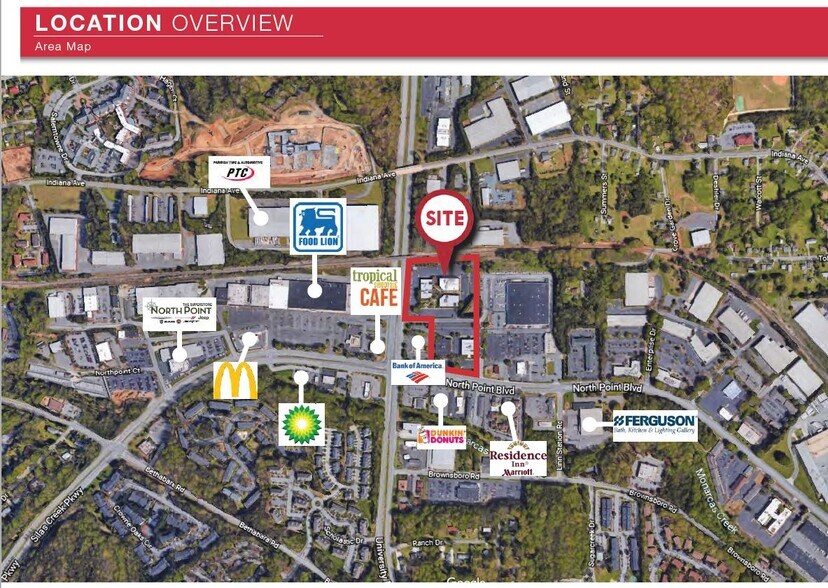 More Photos Of 4025 University Pky, Winston-Salem Unknown For Lease