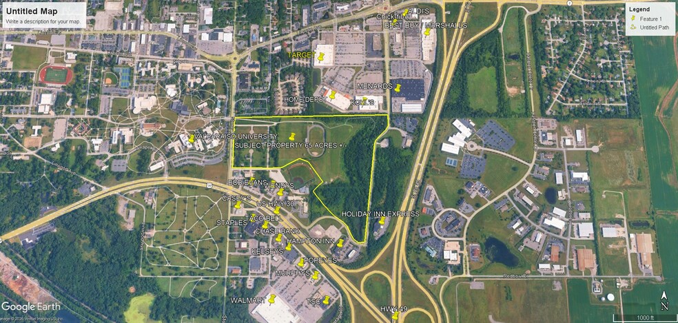 Primary Photo Of 755 Sturdy Rd, Valparaiso Land For Sale