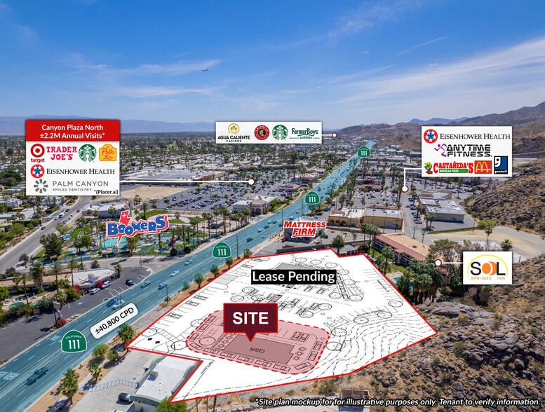 Primary Photo Of 67501 Highway 111, Cathedral City Land For Lease