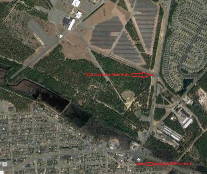 Primary Photo Of 209 Center St, Lakehurst Warehouse For Sale