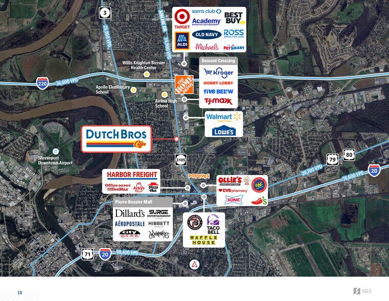 More Photos Of 2227 Airline Dr, Bossier City General Retail For Sale