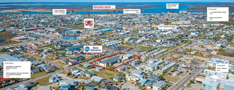 More Photos Of 400 E Avenue G, Port Aransas Hotel For Sale