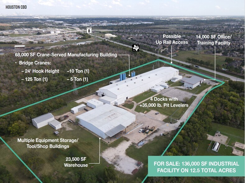 More Photos Of 810 Fm 521 Rd, Fresno Manufacturing For Sale