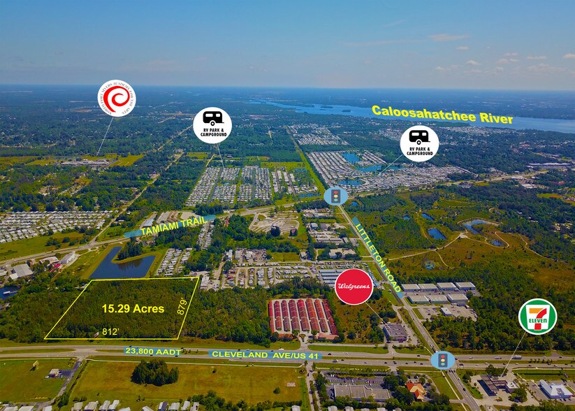 More Photos Of 16380 N Cleveland Ave, North Fort Myers Land For Sale