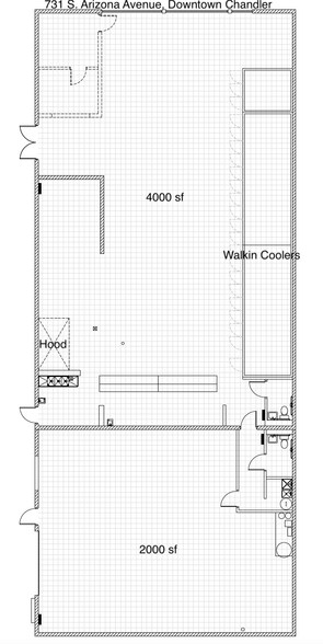 More Photos Of 731 S Arizona Ave, Chandler Restaurant For Lease