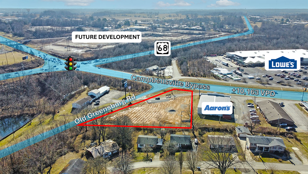 More Photos Of 110 Campbellsville Byp, Campbellsville Land For Sale