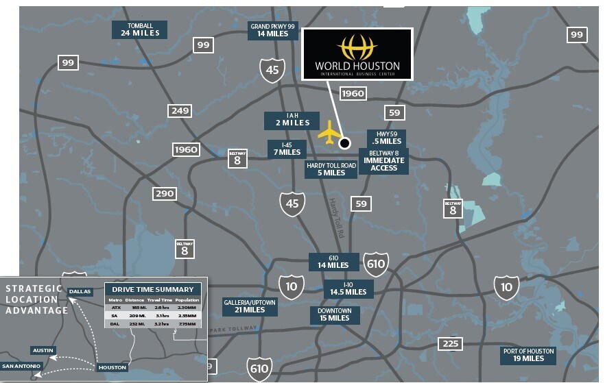 More Photos Of SE Corner of Greens Road and Diplomatic Circle, Houston Land For Lease