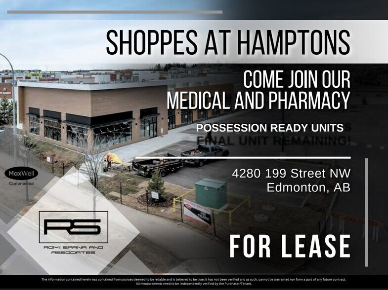 Primary Photo Of 4280 199 St NW, Edmonton Storefront Retail Office For Lease