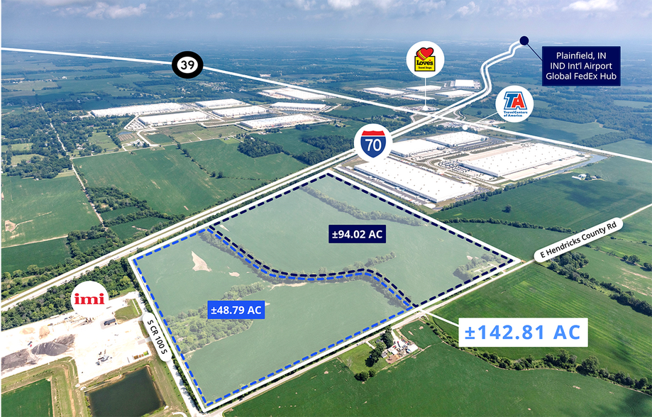 More Photos Of S CR 100 E & Hendricks County Rd, Clayton Land For Lease