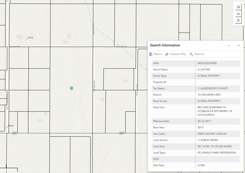 More Photos Of 34314 Old Woman Springs Rd, Lucerne Valley Land For Lease