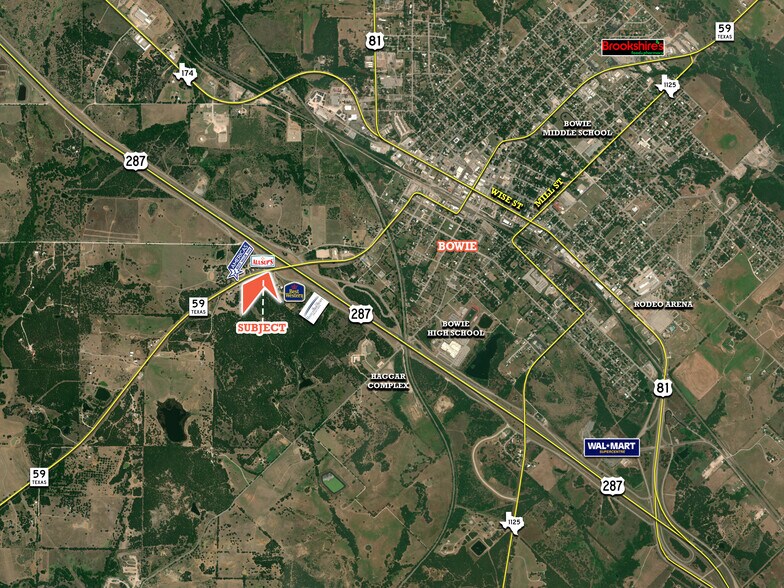 More Photos Of 1215 Highway 59 S, Bowie Land For Sale