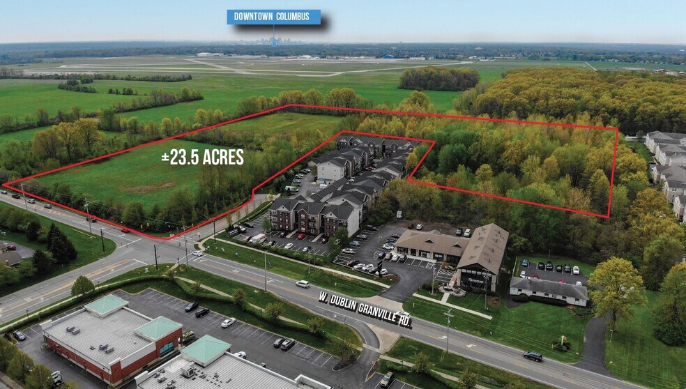 More Photos Of 3455 Dublin Granville Road, Columbus Land For Sale
