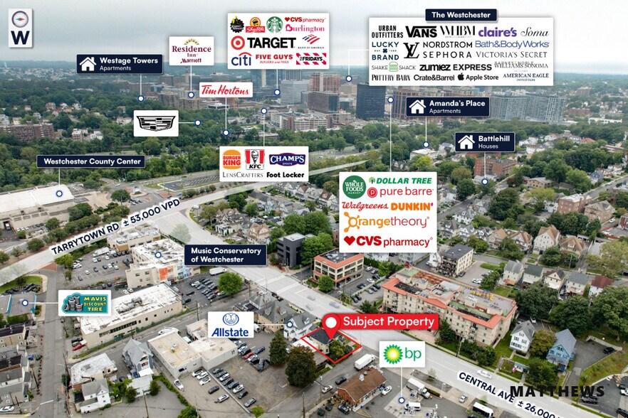 More Photos Of 250 Central Ave, White Plains Freestanding For Sale