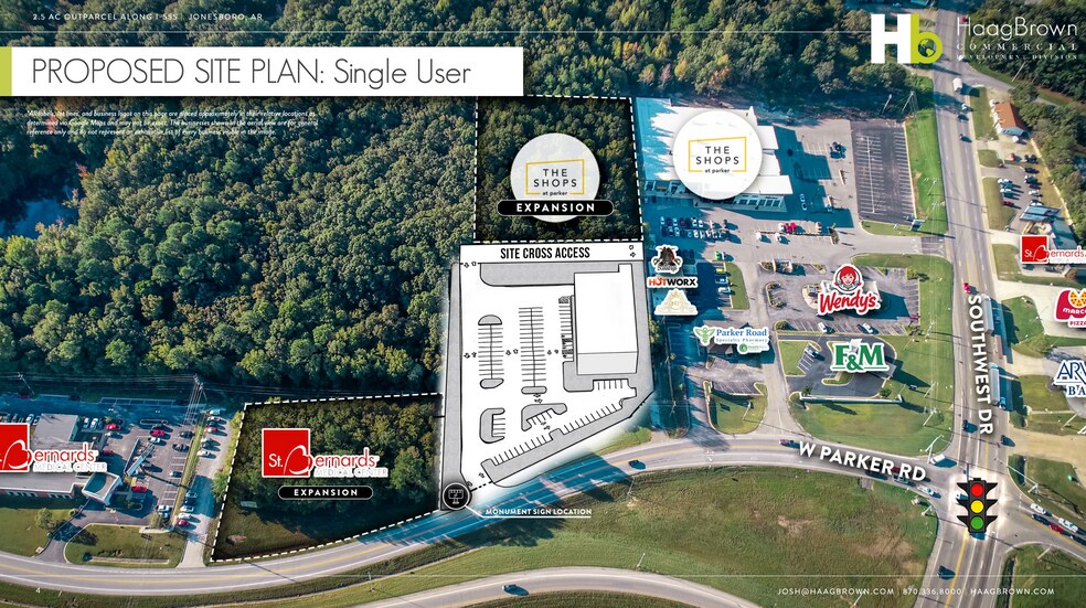 More Photos Of Parker Rd @ Southwest Drive, Jonesboro Land For Sale