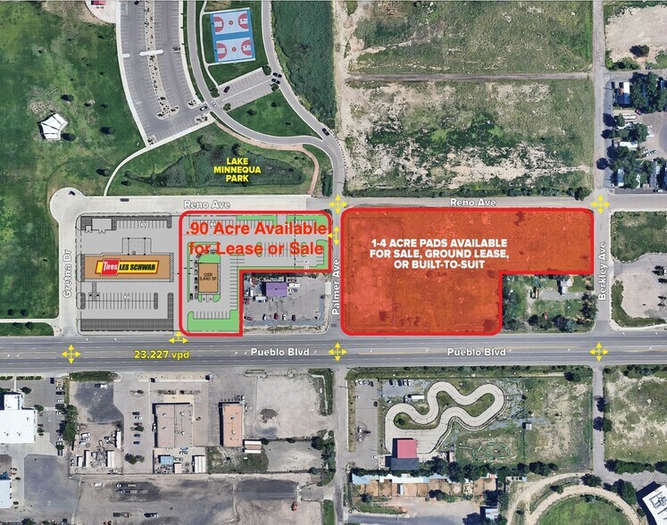 Primary Photo Of SWC West Pueblo Blvd & Palmer Ave, Pueblo Land For Lease