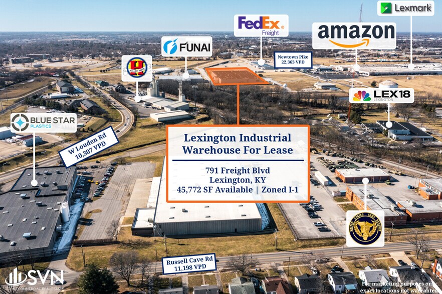 More Photos Of 791 Freight Blvd, Lexington Warehouse For Lease