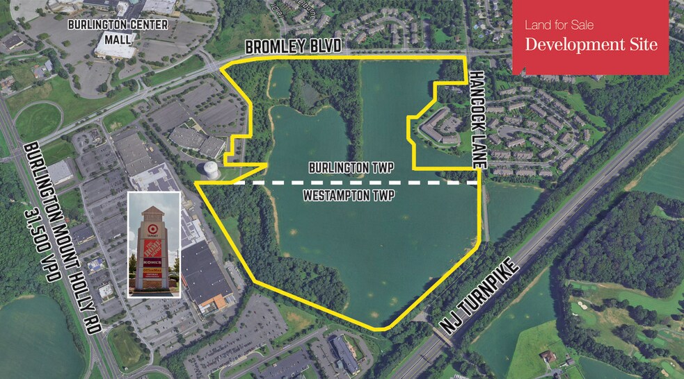 Primary Photo Of Bromley Blvd @ Hancock Lane, Burlington Land For Sale