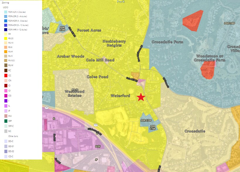 More Photos Of 1615 Cole Mill Rd, Durham Land For Lease